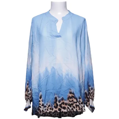 Blouse (Blue, Multicolored) from Princess of Powder Viscose