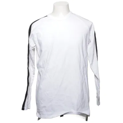 Långärmad t-shirt (Vit, Svart) från Vailent Pure Bomull