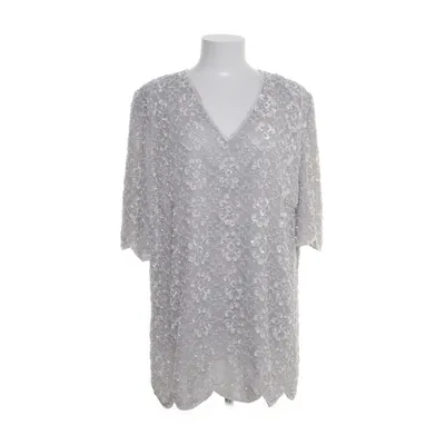 Blouse (Gray) from Frank Usher Silk, Polyester