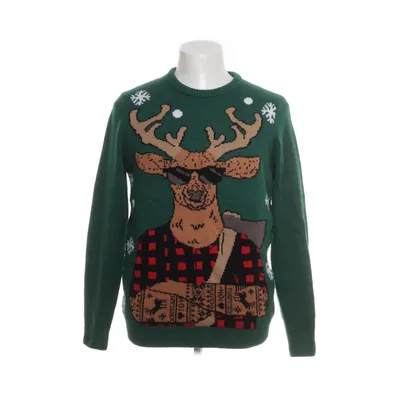 Christmas sweater (Green, Multicolored) from Manguun Acrylic