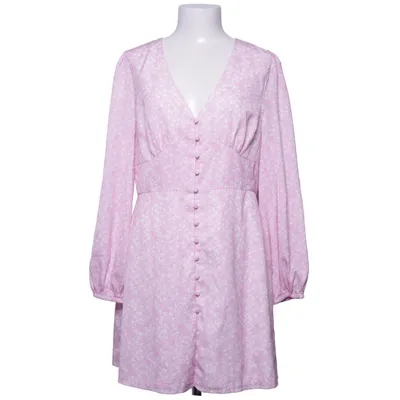 Kleid (Pink, Weiß) von Nelly x Glamorous Polyester