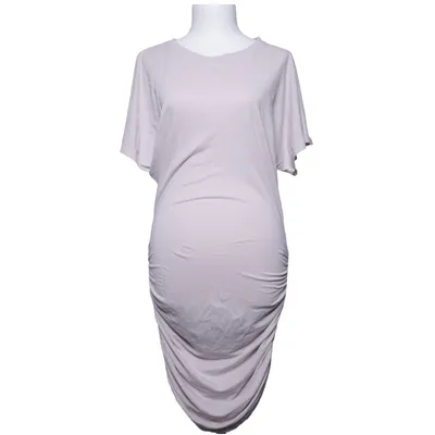 Dress (Beige) from Mikuta Cotton, Lyocell