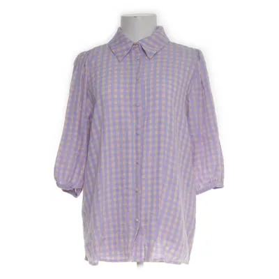 Short sleeve shirt (Purple, Beige) from Sisters Point Cotton, Polyester
