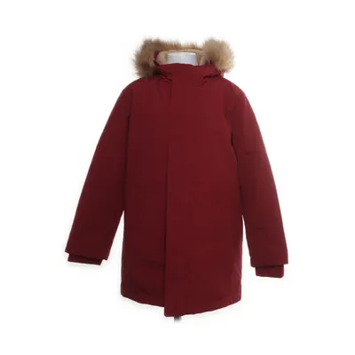 Winterjas (Rood) van Uniqlo Acryl, Katoen, Elastaan, Polyester