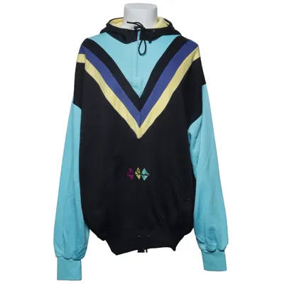 Hoodie (Black, Blue, Multicolored) from Active Sportswear Cotton, Polyester