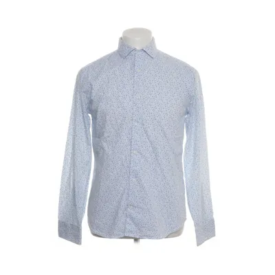 Shirt (Blauw) van Riley Katoen
