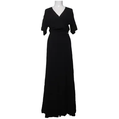 Robe portefeuille (Noir) de Dagmar Polyester, Viscose