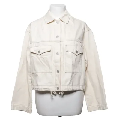 Jeansjacka (Beige) från Weekday Bomull