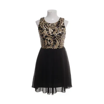 Dress (Black, Gold) from Parisian Collection Polyester