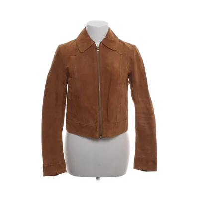 Lederjacke (Braun) von Edited Leder, Polyester