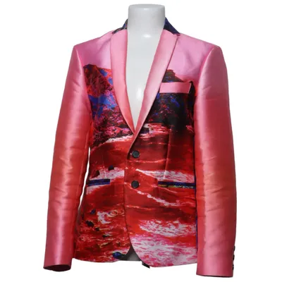 Blazer (Pink, Rød, Flerfarvet) fra MaxJenny Viscose