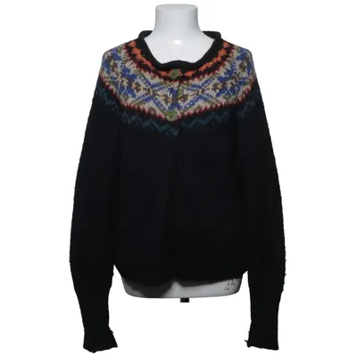 Cardigan (Noir, Multicolore) de Guna Acrylique, Mohair