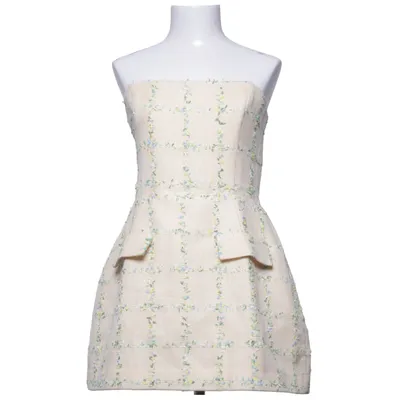 Jurk (Beige, Meerkleurig) van Amanda Uprichard Polyester