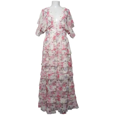 Långklänning (Rosa, Vit, Flerfärgad) från Lily Mcbee Elastan, Polyester