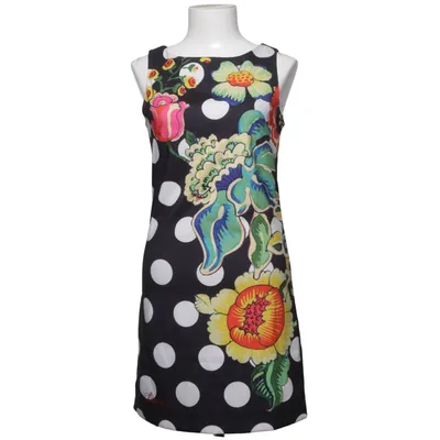 Dress (Black, Multicolored) from Desigual Elastane, Polyester