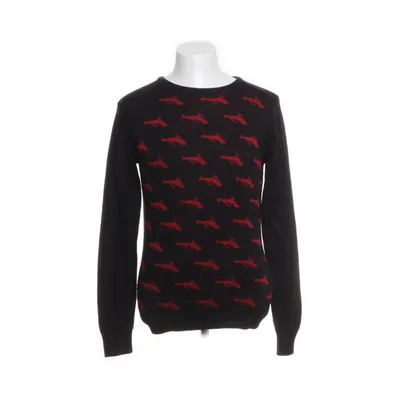 Tröja (Svart, Röd) från Velour by Nostalgi Akryl, Ull