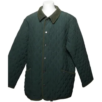 Jacka (Grön) från Aquascutum Bomull, Polyester, Silke