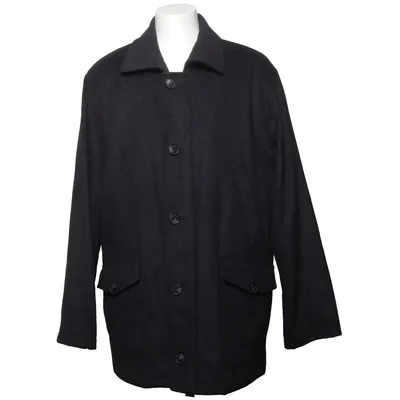 Coat (Gray) from Kaiser Polyester, Viscose, Wool