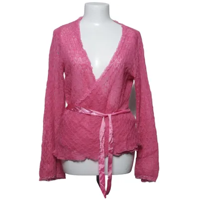Cardigan cache-cœur (Rose) de G&H Acrylique, Mohair, Polyamide