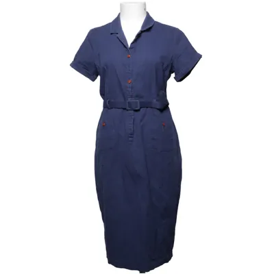 Klänning (Blå) från Collectif Vintage Bomull