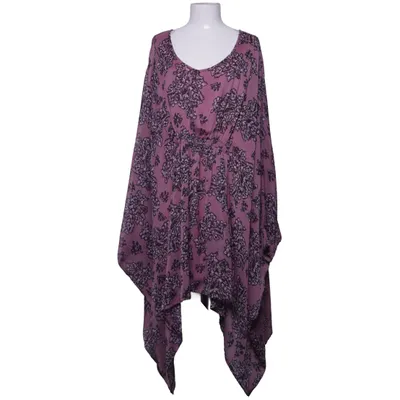 Kjole (Lilla, Sort) fra Zhenzi Polyester, Viscose