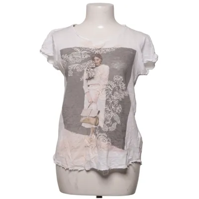 T-shirt (Vit, Grå) från Zara T-shirt Collection Linne