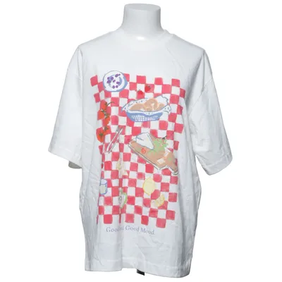 T-shirt (Wit, Rood, Meerkleurig) van Reserved Katoen