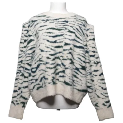 Sweater (Beige, Grøn) fra H&M Akryl, Polyamid, Polyester, Uld