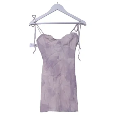 Robe (Beige, Violet) de Aritzia Polyester, Viscose