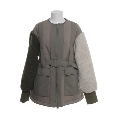 Vinterjakke (Grå, Grøn) fra Meotine Bomuld, Polyester