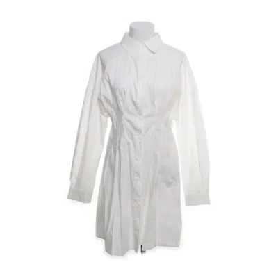 Shirt dress (White) from Shein Cotton