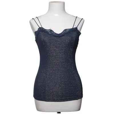 Tank Top (Blue) from Oxygene Elastane, Polyester, Viscose