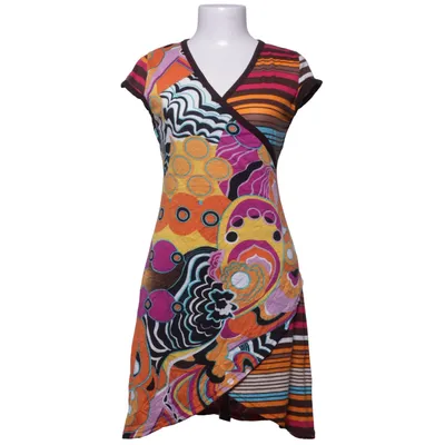 Jurk (Oranje, Lila, Geel, Meerkleurig) van Happi