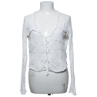 Wickelbluse (Weiß) von Nelly Baumwolle