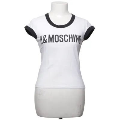 T-shirt (Blanc) de H&M x Moschino Coton