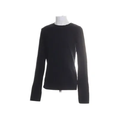 Långärmad t-shirt (Svart) från H&M Basic Bomull, Elastan, Viskos