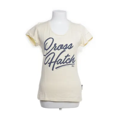 T-shirt (Bleu, Jaune) de Crosshatch Coton