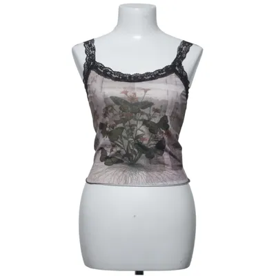 Crop top (Brun, Svart) från Romwe Elastan, Polyester
