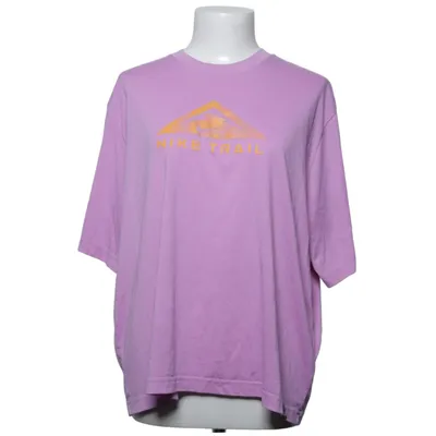 T-shirt (Lila) van Nike Trail Katoen, Polyester, Viscose