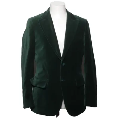 Kavaj (Grön) från H&M Bomull, Polyester