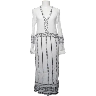 Robe longue (Blanc) de H&M Trend Viscose, Polyamide