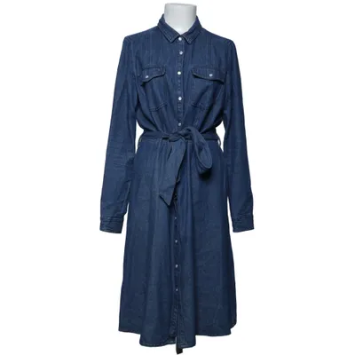 Denim dress (Blue) from Happy Holly Cotton