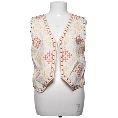 Gilet (Wit, Meerkleurig) van Drôle de Copine Elastaan, Polyester