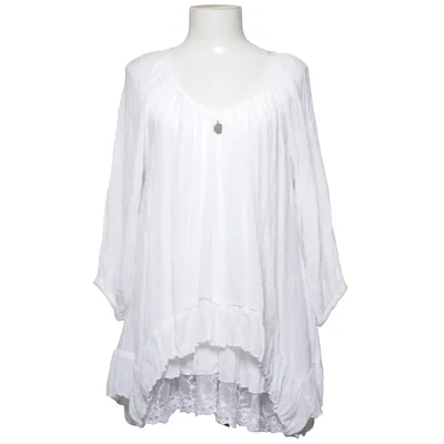 Blus (Vit) från KappAhl Polyester, Viskos