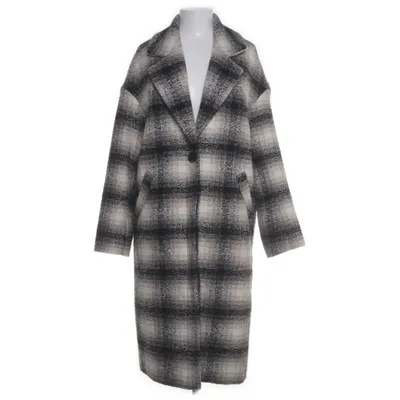 Frakke (Sort, Grå, Hvid) fra Designers Remix Charlotte Eskildsen Uld, Polyester, Akryl, Viscose, Bomuld