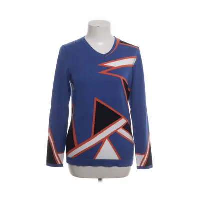 Pullover (Blue, Black, White, Orange) from Golléhaug Acrylic, Modal, Polyamide