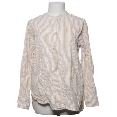 Shirt (Beige, White) from Juna Cotton