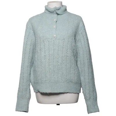 Pull-over (Bleu) de Promod Acrylique, Élasthane, Polyester recyclé, Laine