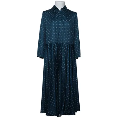 Dress (Blue) from Gabell Polyester, Wool