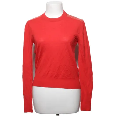 Trui (Rood) van Acne Merinowol, Zijde